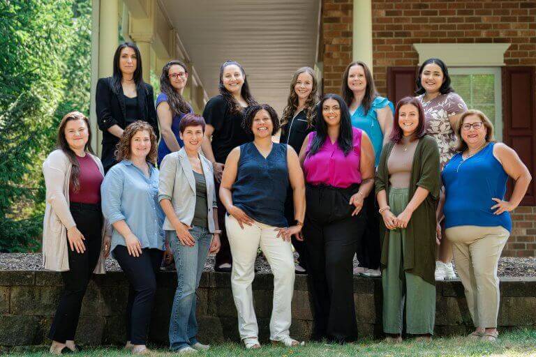 Group picture of New Jersey Therapist who provide anxiety therapy.  Meet the team.