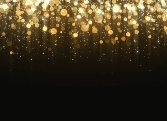 Gold glitter dropping on black background. Working with a grief counselor in New Jersey can be helpful after the death of a beloved celebrity like Liam Payne.